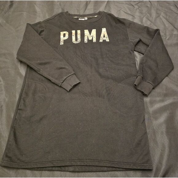 PUMA Black Long Sleeve  Sweater Dress - Picture 7 of 10